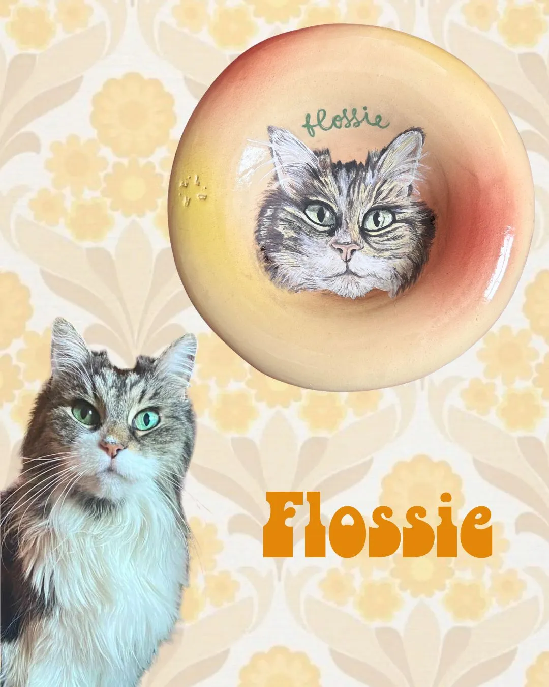 Flossie pet portrait